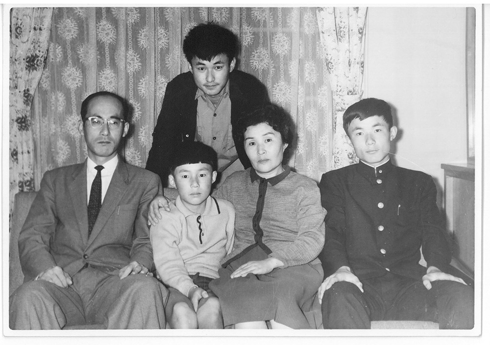 彰高校1年家族写真